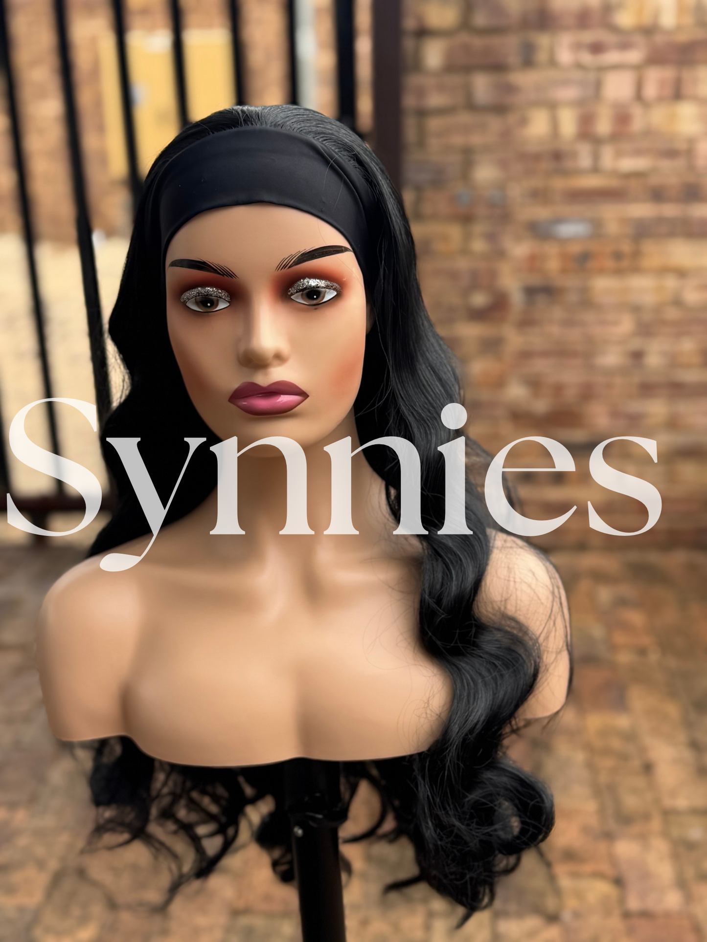 28 INCH BLACK HEADBAND BODYWAVE