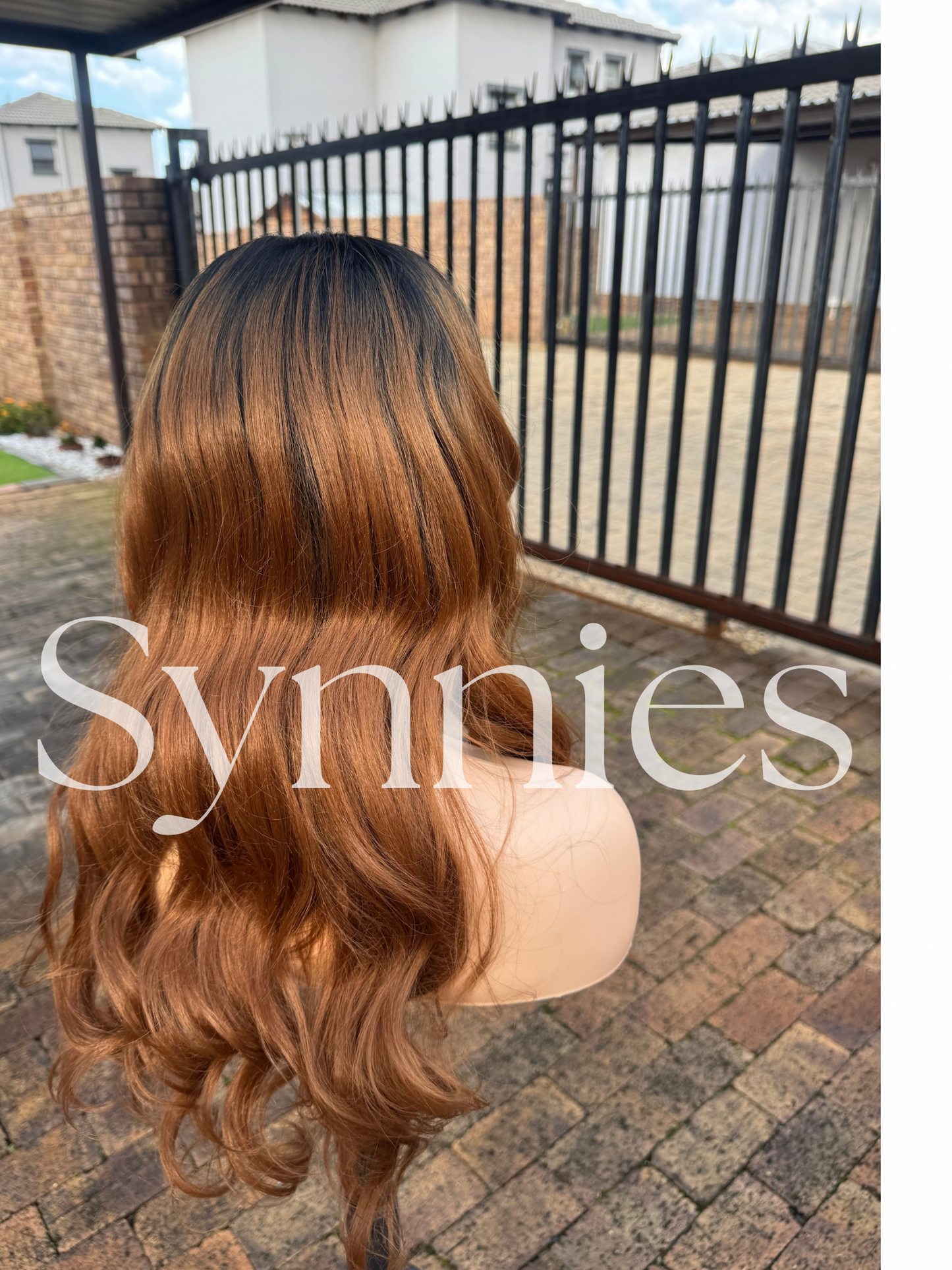 BROWN OMBRE MELT HEADBAND BODYWAVE